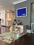 Painting in a home