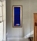 A vertical format painting--perfect for a vertical space.