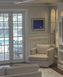 Painting in a home